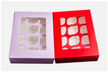 colored cupcake box 12