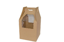 10*10*12inch Tall Corrugated Box with Window